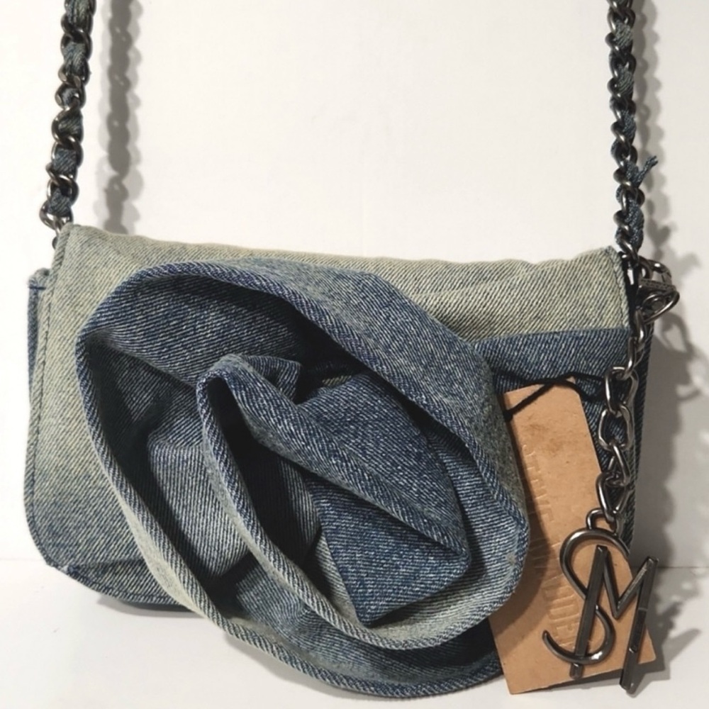 STEVE MADDEN NWT Denim Crossbody Bag